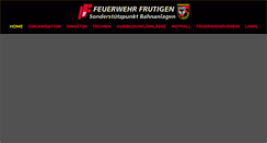 Desktop Screenshot of feuerwehr-frutigen.ch